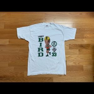 Vintage 1993 Boston Celtics Larry Bird T-Shirt